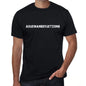 Auseinandersetzung Mens T Shirt Black Birthday Gift 00548 - Black / Xs - Casual