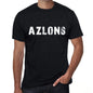 Azlons Mens Vintage T Shirt Black Birthday Gift 00554 - Black / Xs - Casual