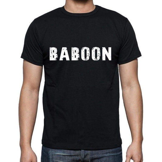 baboon ,<span>Men's</span> <span>Short Sleeve</span> <span>Round Neck</span> T-shirt 00004 - ULTRABASIC