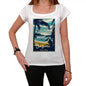Bajura Pura Vida Beach Name White Womens Short Sleeve Round Neck T-Shirt 00297 - White / Xs - Casual