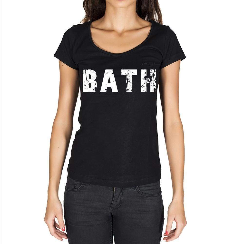 Bath Womens Short Sleeve Round Neck T-Shirt - Casual