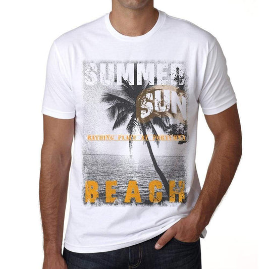 Bathing Place At Portumna Mens Short Sleeve Round Neck T-Shirt - Casual