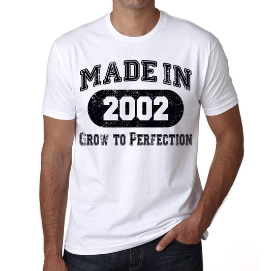 Birthday Gift Made 2002 T-Shirt Gift T Shirt Mens Tee - S / White - T-Shirt