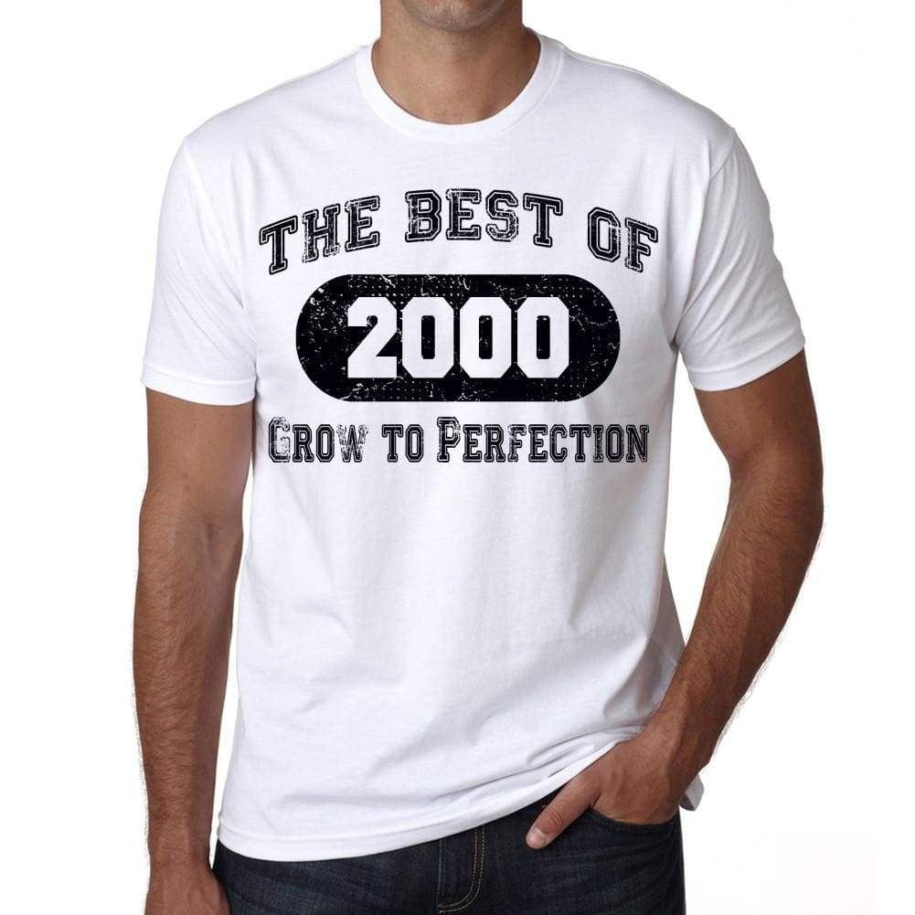 Birthday Gift The Best Of 2000 T-Sirt Gift T Shirt Mens Tee - S / White