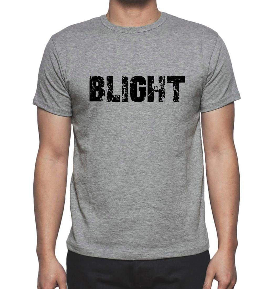 Blight Grey Mens Short Sleeve Round Neck T-Shirt 00018 - Grey / S - Casual