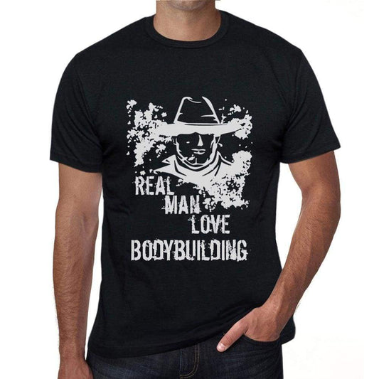 Bodybuilding Real Men Love Bodybuilding Mens T Shirt Black Birthday Gift 00538 - Black / Xs - Casual