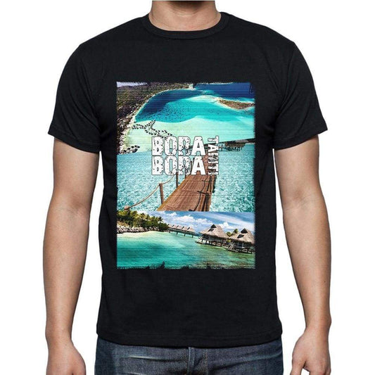 Bora Bora 3 T-Shirt For Mens Short Sleeve Cotton Tshirt Men T Shirt - T-Shirt