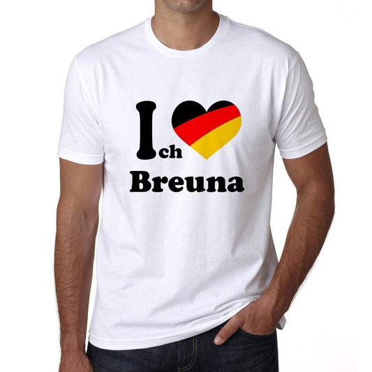 Breuna Mens Short Sleeve Round Neck T-Shirt 00005 - Casual