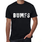 Bumfs Mens Retro T Shirt Black Birthday Gift 00553 - Black / Xs - Casual