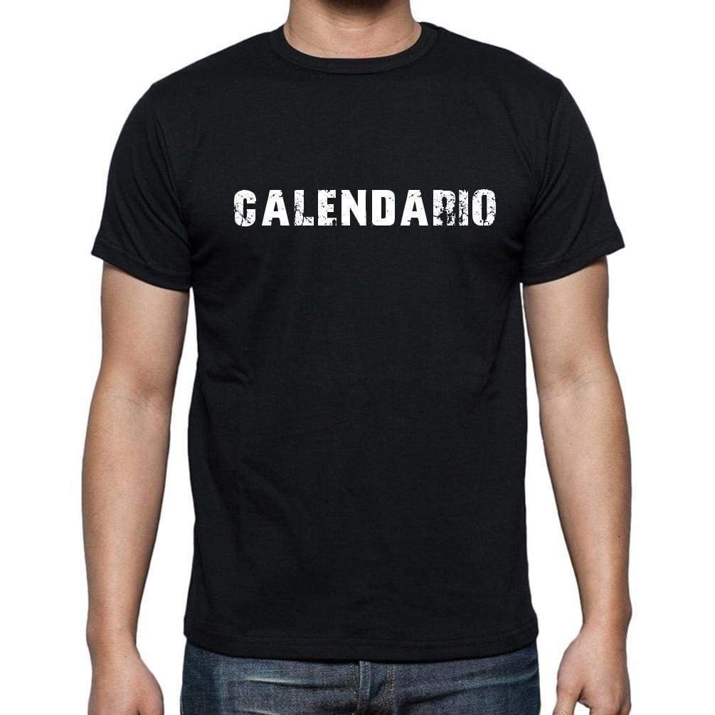 Calendario Mens Short Sleeve Round Neck T-Shirt - Casual