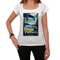 Centinela Pura Vida Beach Name White Womens Short Sleeve Round Neck T-Shirt 00297 - White / Xs - Casual