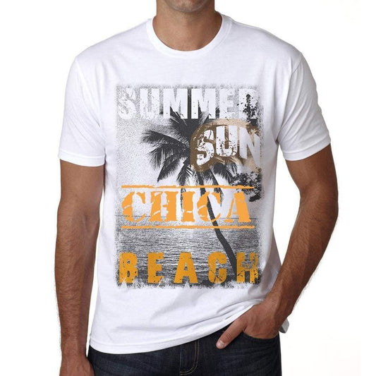 Chica Mens Short Sleeve Round Neck T-Shirt - Casual