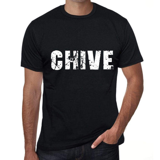 Chive Mens Retro T Shirt Black Birthday Gift 00553 - Black / Xs - Casual