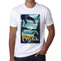 Cogoleto Pura Vida Beach Name White Mens Short Sleeve Round Neck T-Shirt 00292 - White / S - Casual