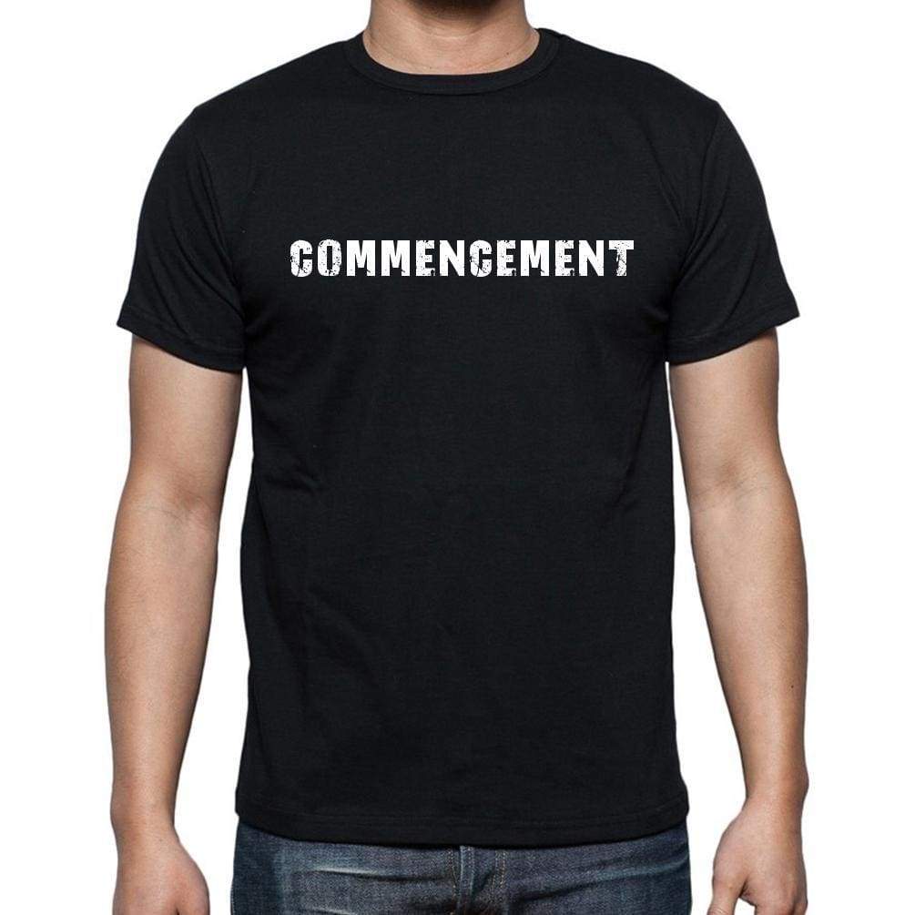 Commencement French Dictionary Mens Short Sleeve Round Neck T-Shirt 00009 - Casual
