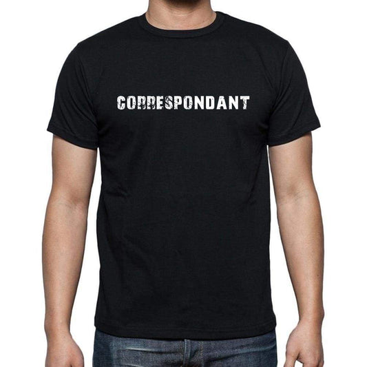 Correspondant French Dictionary Mens Short Sleeve Round Neck T-Shirt 00009 - Casual
