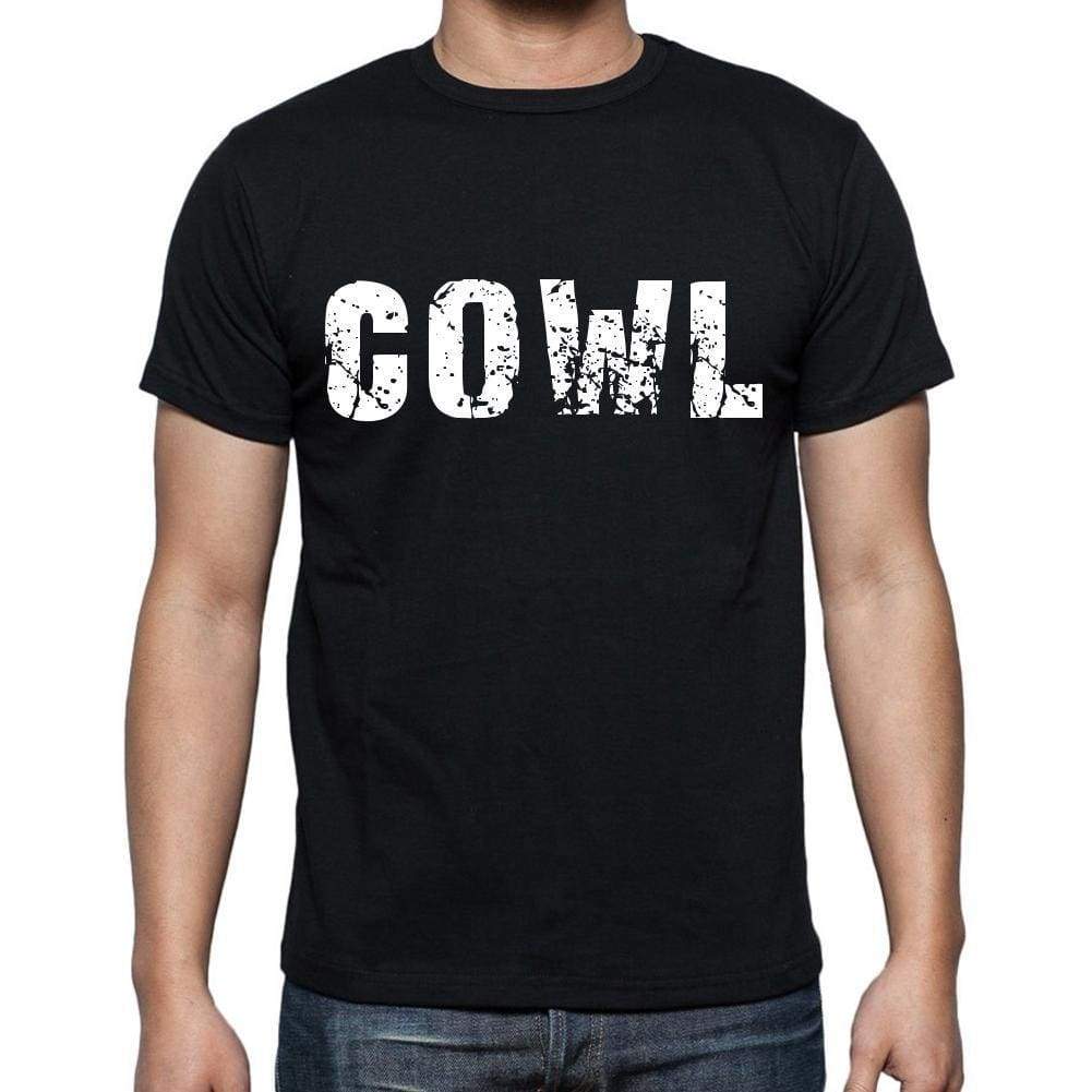 Cowl Mens Short Sleeve Round Neck T-Shirt 00016 - Casual