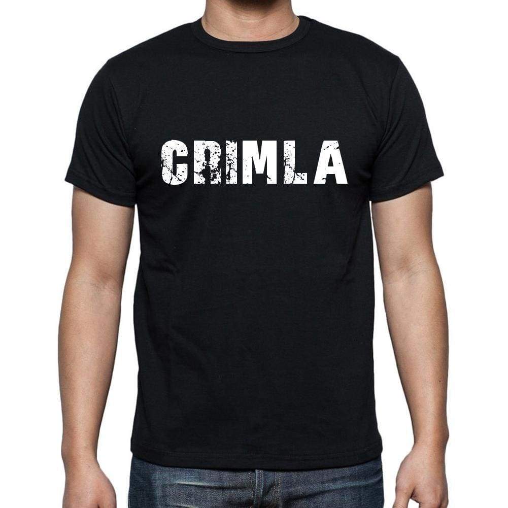 Crimla Mens Short Sleeve Round Neck T-Shirt 00003 - Casual