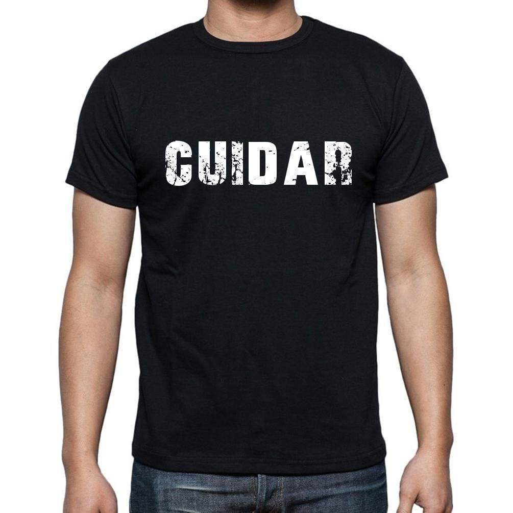 Cuidar Mens Short Sleeve Round Neck T-Shirt - Casual