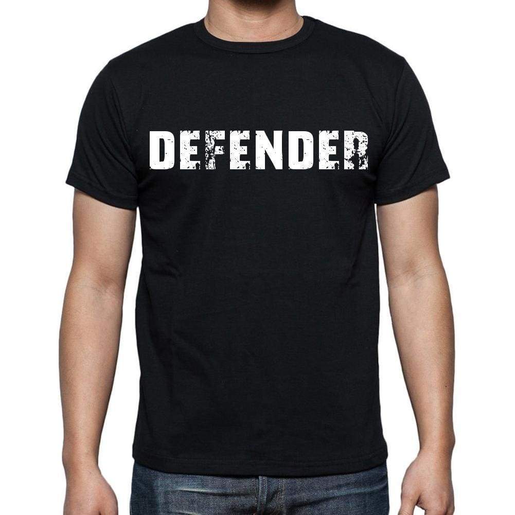 Defender Mens Short Sleeve Round Neck T-Shirt - Casual