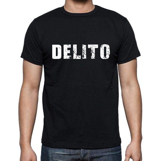Delito Mens Short Sleeve Round Neck T-Shirt - Casual