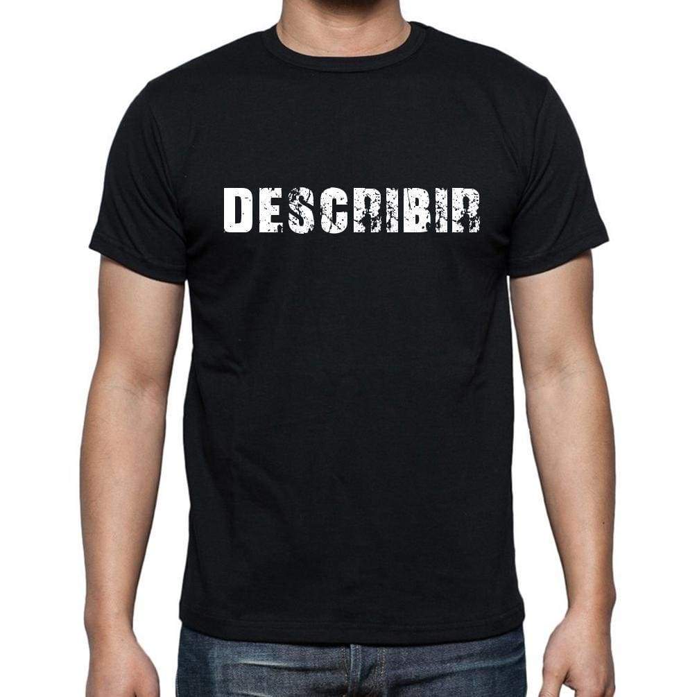 Describir Mens Short Sleeve Round Neck T-Shirt - Casual