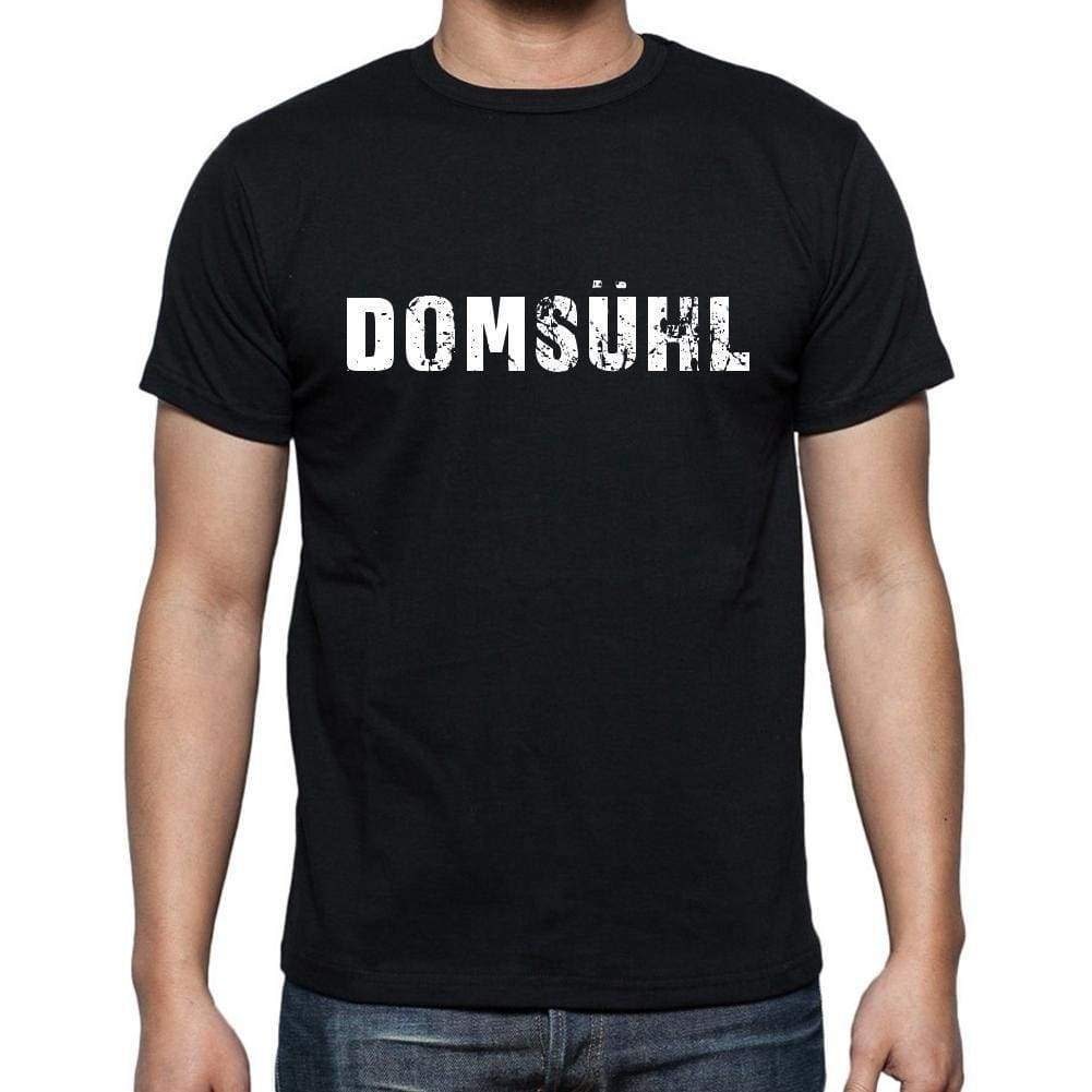Domshl Mens Short Sleeve Round Neck T-Shirt 00003 - Casual