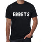 Ebbets Mens Vintage T Shirt Black Birthday Gift 00554 - Black / Xs - Casual