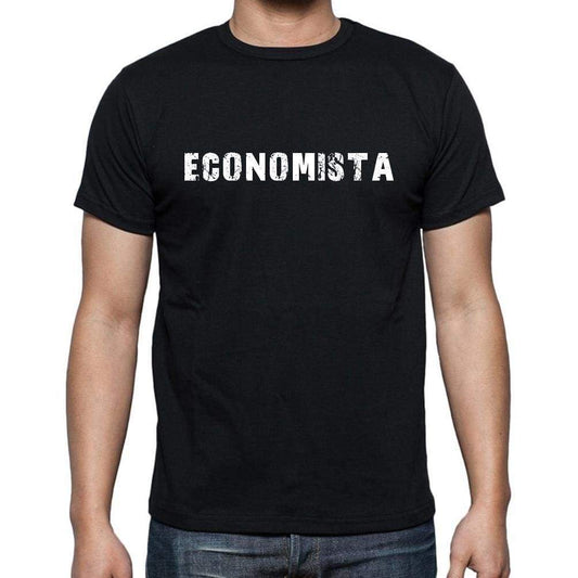 Economista Mens Short Sleeve Round Neck T-Shirt - Casual