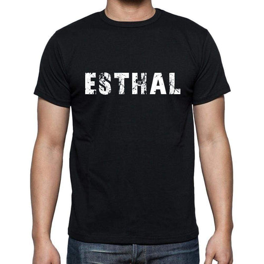 Esthal Mens Short Sleeve Round Neck T-Shirt 00003 - Casual