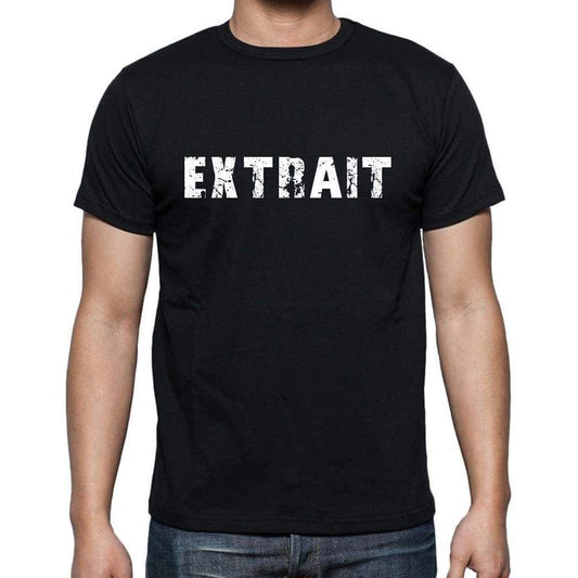 Extrait French Dictionary Mens Short Sleeve Round Neck T-Shirt 00009 - Casual