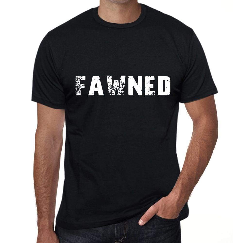 Fawned Mens Vintage T Shirt Black Birthday Gift 00554 - Black / Xs - Casual