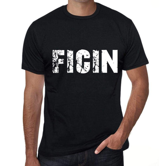 Ficin Mens Retro T Shirt Black Birthday Gift 00553 - Black / Xs - Casual