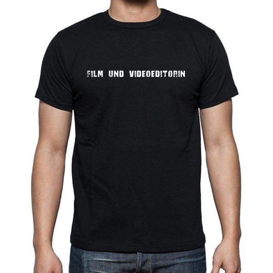 Film Und Videoeditorin Mens Short Sleeve Round Neck T-Shirt 00022 - Casual