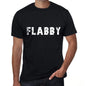 Flabby Mens Vintage T Shirt Black Birthday Gift 00554 - Black / Xs - Casual