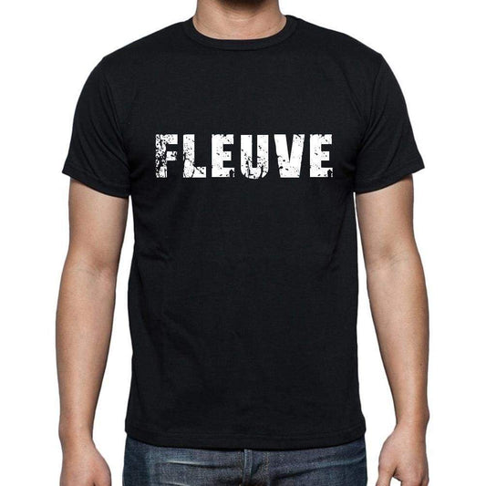 Fleuve French Dictionary Mens Short Sleeve Round Neck T-Shirt 00009 - Casual