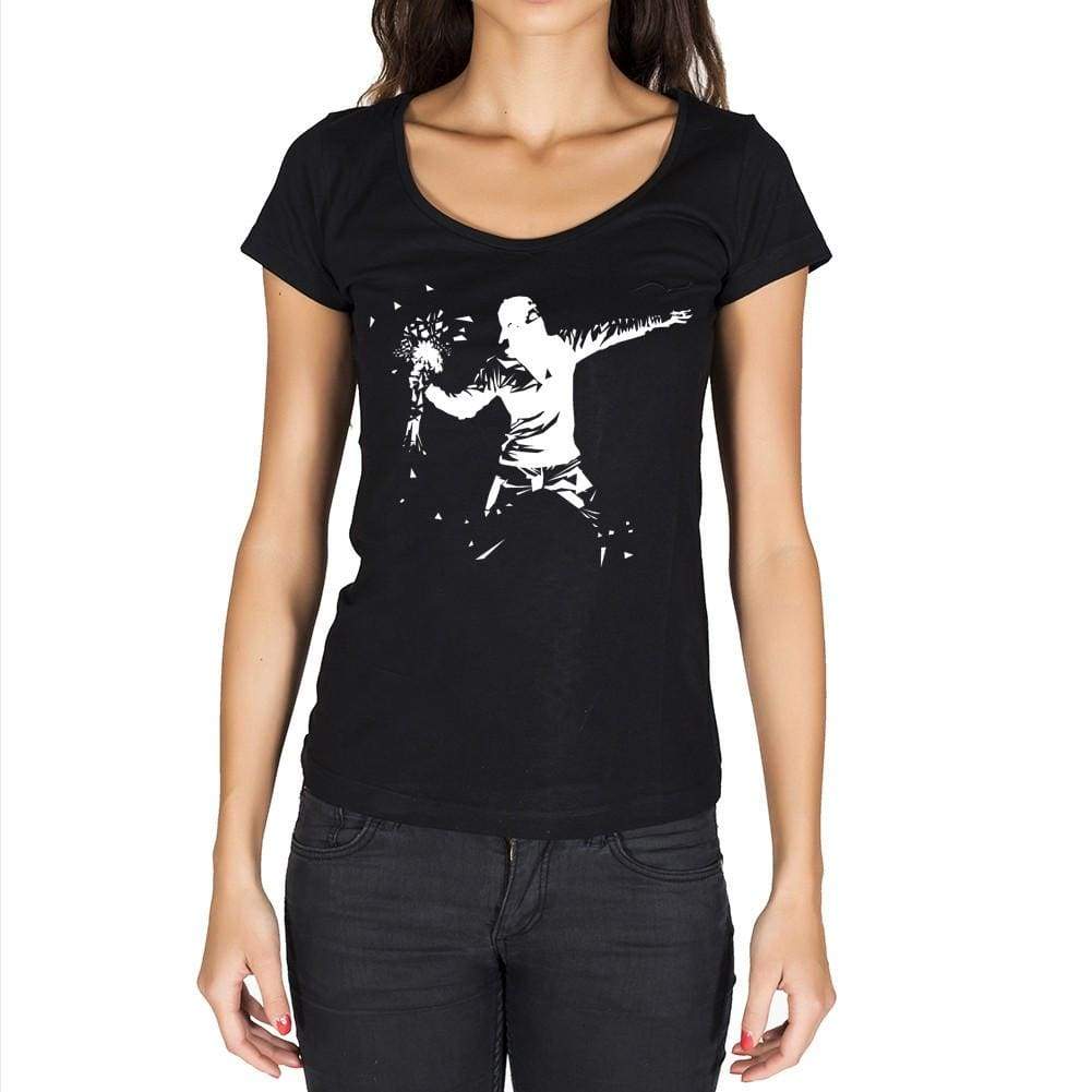 Flower Granadier Black Gift Tshirt Black Womens T-Shirt 00190