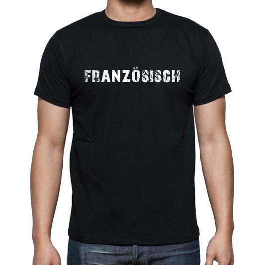Franz¶sisch Mens Short Sleeve Round Neck T-Shirt - Casual