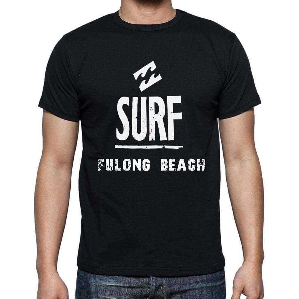 Fulong Beach Surf Surfing T-Shirt Mens Short Sleeve Round Neck T-Shirt - Casual