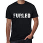 furled Mens Vintage T shirt Black Birthday Gift 00554 - Ultrabasic