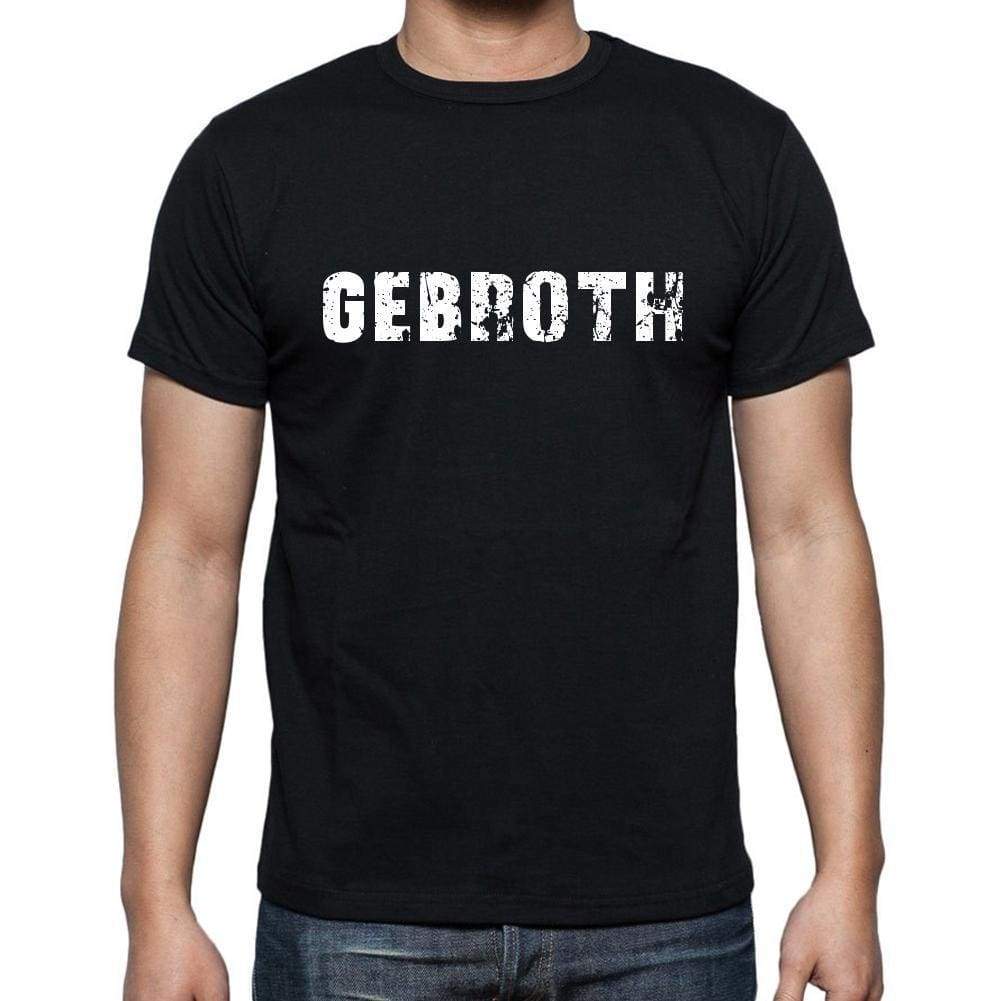 Gebroth Mens Short Sleeve Round Neck T-Shirt 00003 - Casual