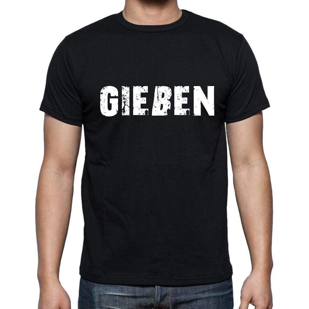 Gieen Mens Short Sleeve Round Neck T-Shirt - Casual