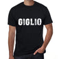 Giglio Mens T Shirt Black Birthday Gift 00551 - Black / Xs - Casual
