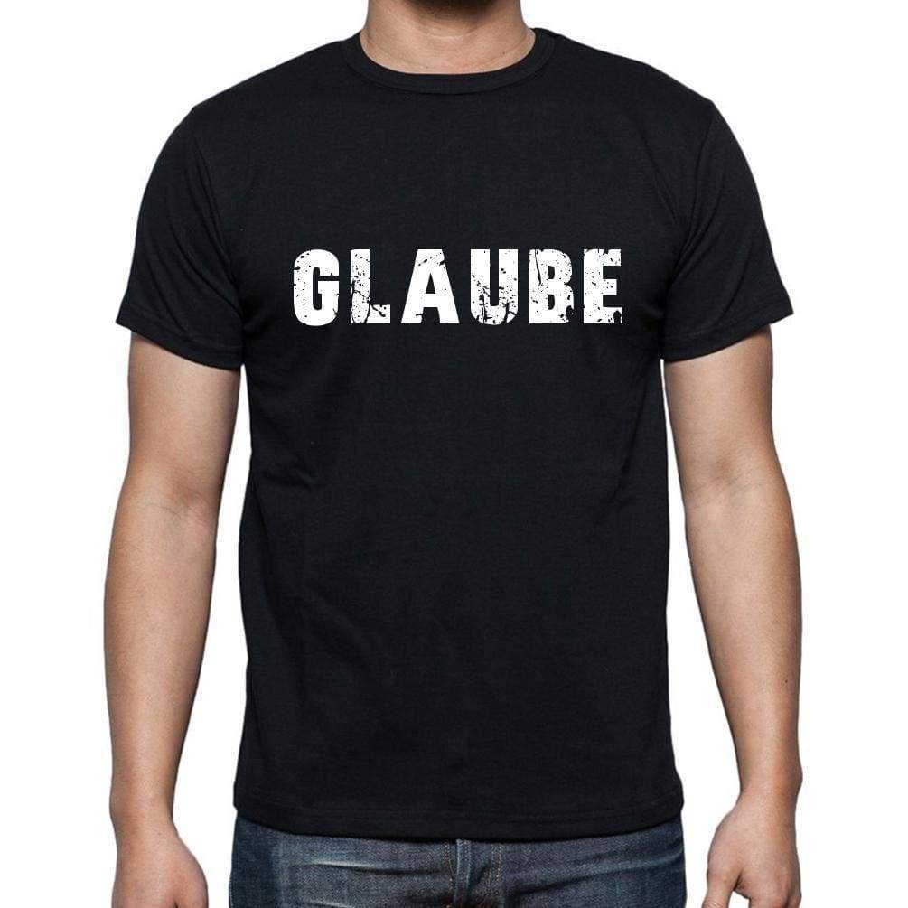 Glaube Mens Short Sleeve Round Neck T-Shirt - Casual