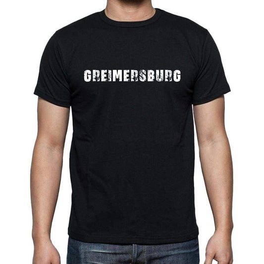 Greimersburg Mens Short Sleeve Round Neck T-Shirt 00003 - Casual