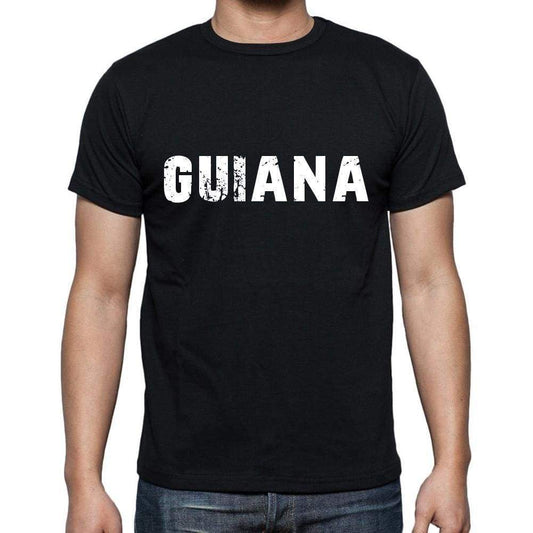 Guiana Mens Short Sleeve Round Neck T-Shirt 00004 - Casual