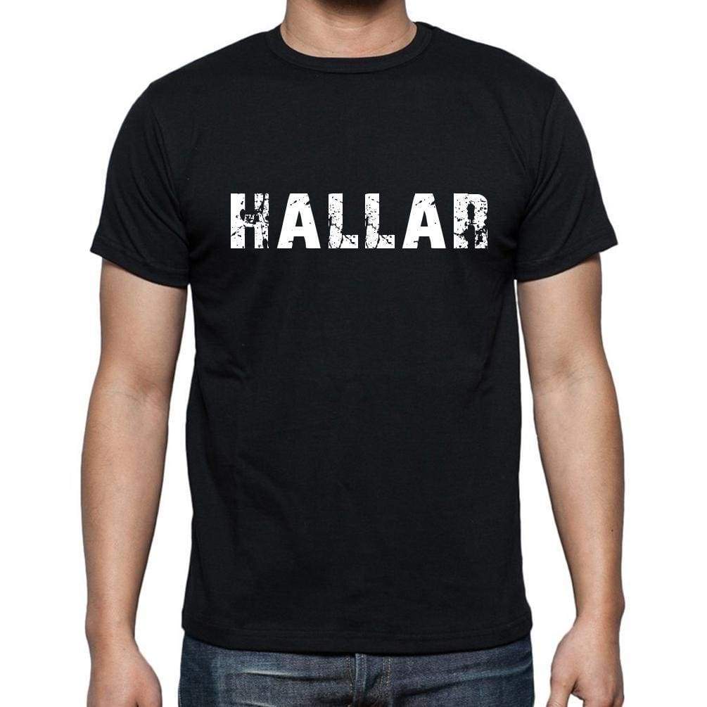 Hallar Mens Short Sleeve Round Neck T-Shirt - Casual