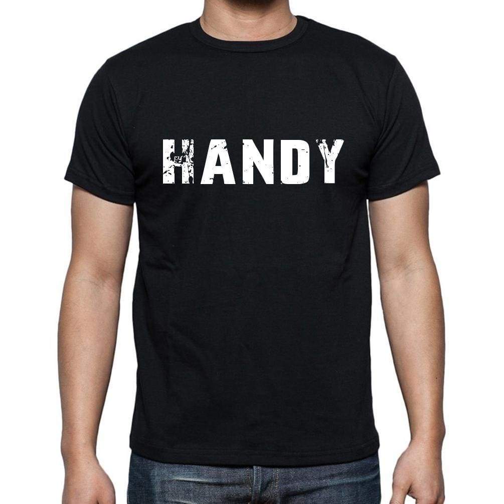 Handy Mens Short Sleeve Round Neck T-Shirt - Casual