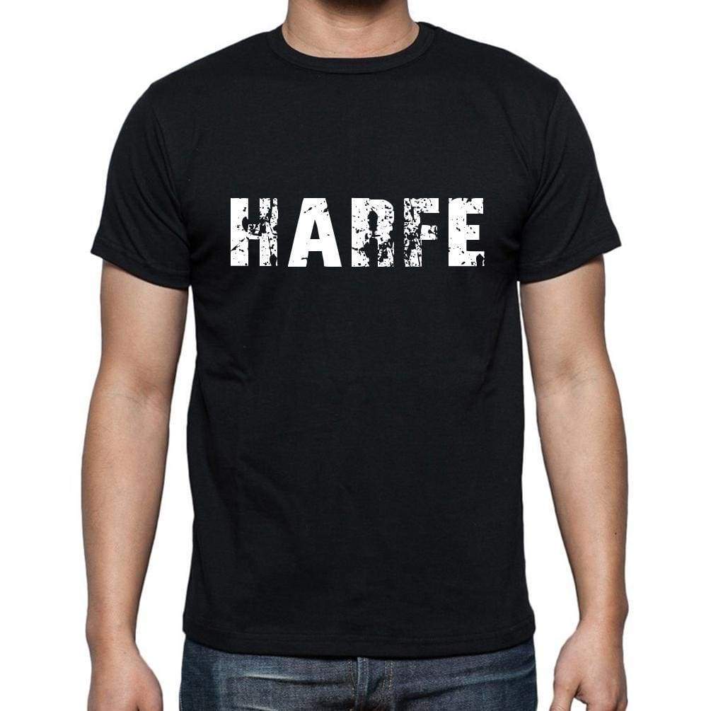 Harfe Mens Short Sleeve Round Neck T-Shirt - Casual