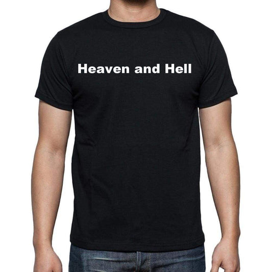 Heaven And Hell Mens Short Sleeve Round Neck T-Shirt - Casual